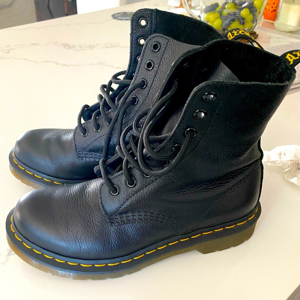 Dr martens lace up boots